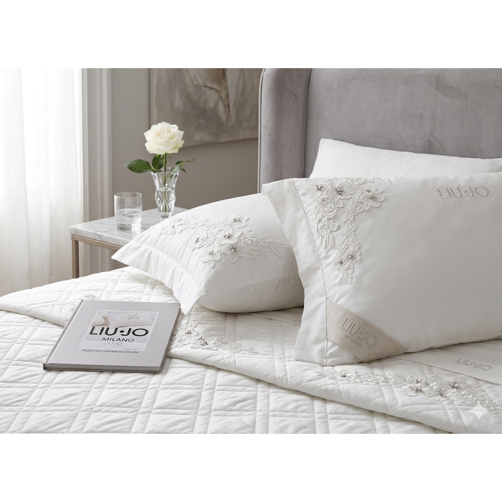 Bellissima Trapunta matrimoniale (Quilt innamorati) Liu•jo di alta qualità Made in Italy