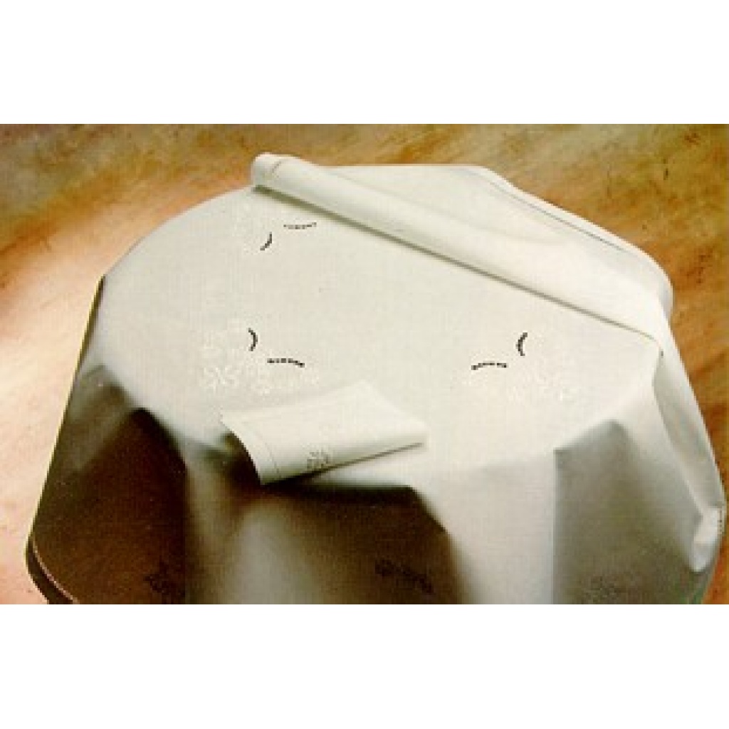 Centro tavola RICAMATO A MANO made in Italy COTONE CRISTINA