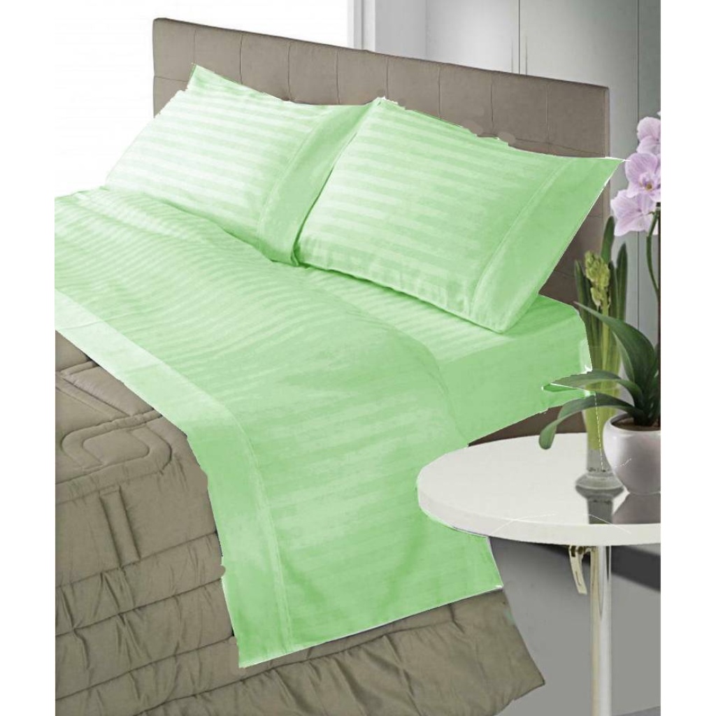 Completo lenzuola RASO di cotone letto Matrimoniale sexy misure maxi tinta unita