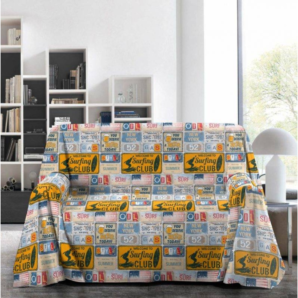 Copritutto gran foulard copridivano telo arredo made Italy copripoltrona