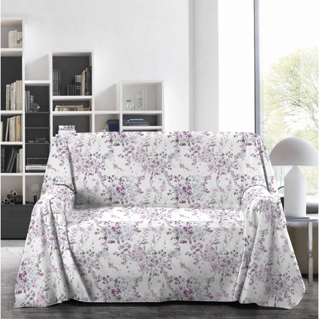 Copritutto gran foulard copridivano telo arredo made Italy copripoltrona