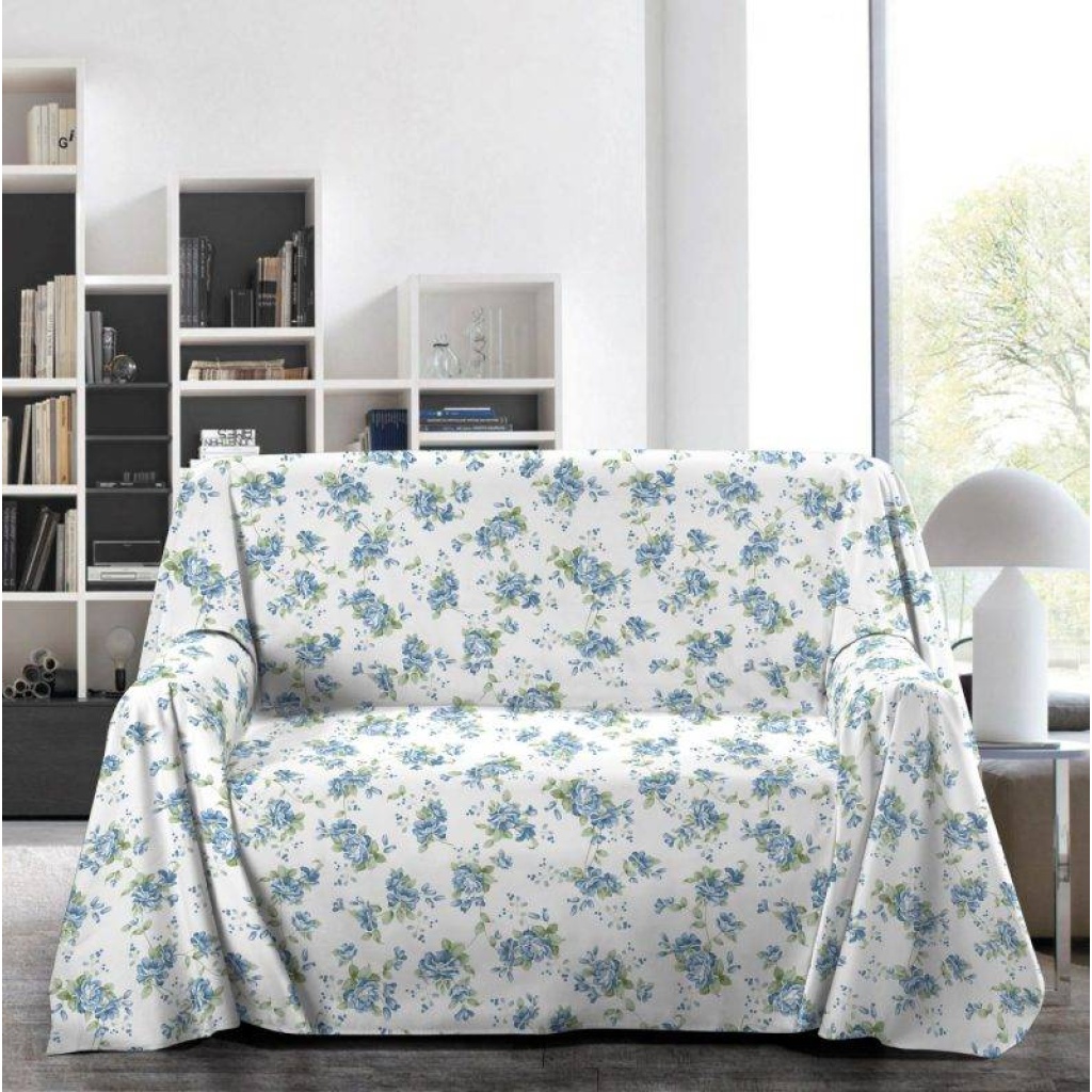 Copritutto gran foulard copridivano telo arredo made Italy copripoltrona