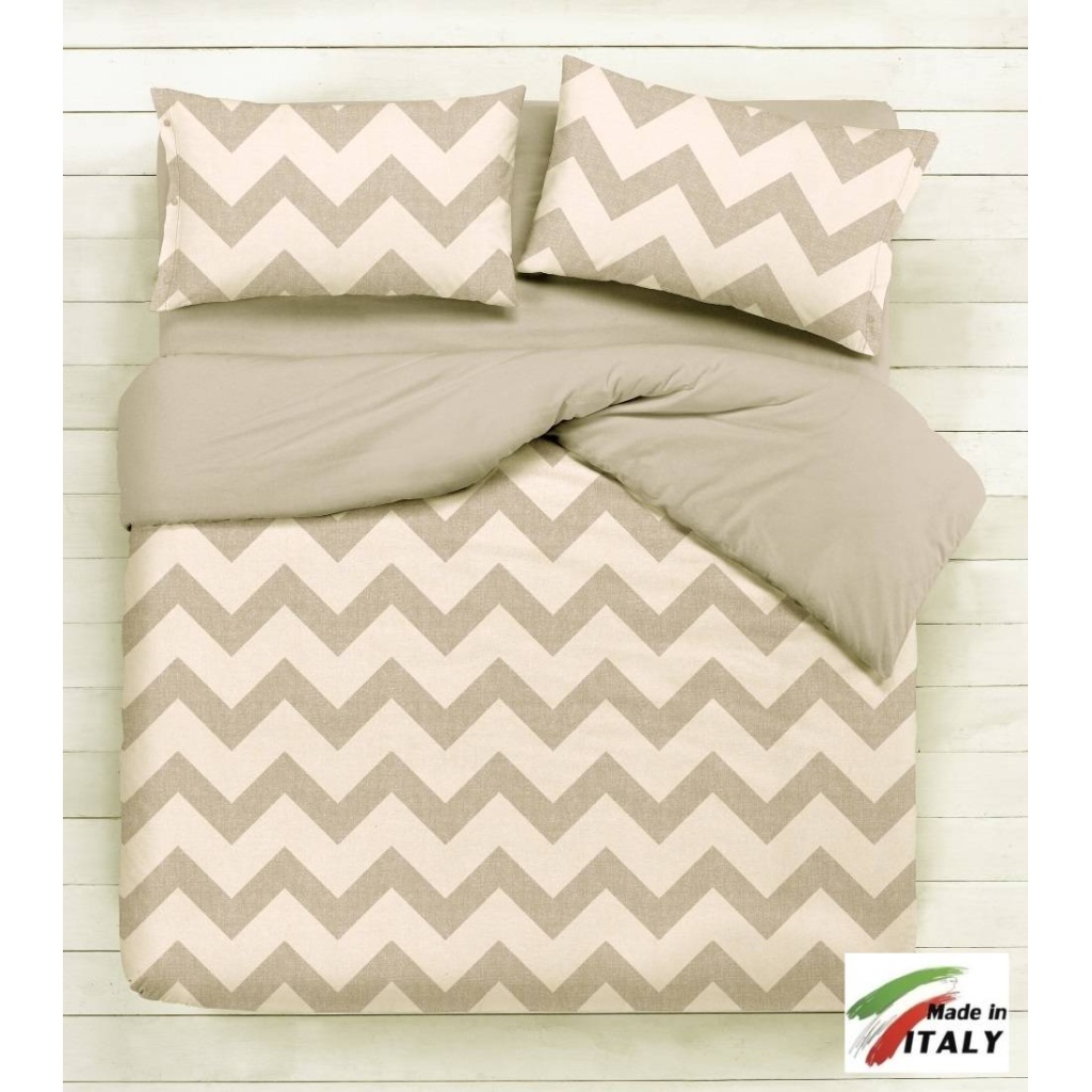 Personalizza la casa scegliendo tra lenzuola teli abbinandoli MADE in italy beige