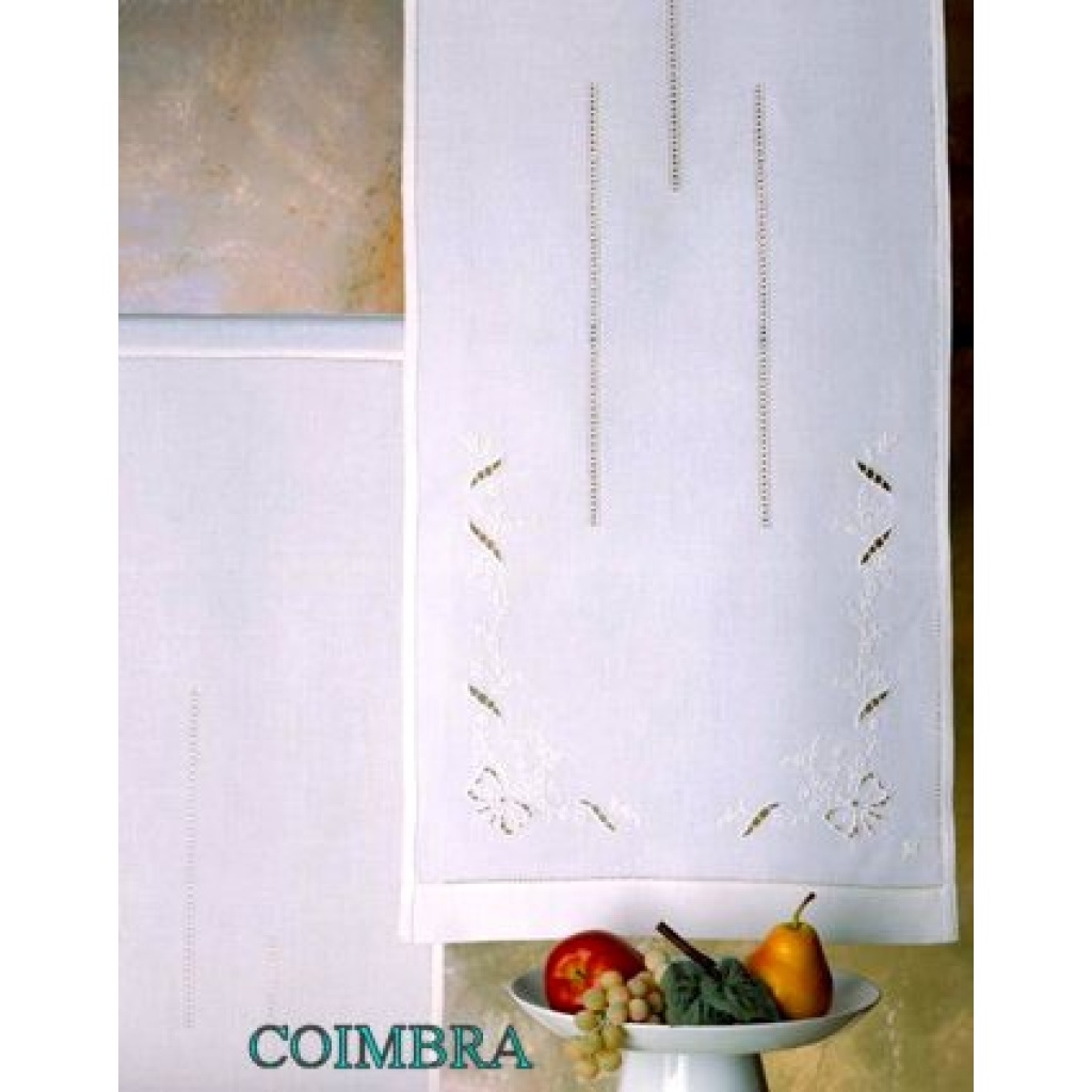 Tenda Tendone Tendaggio RICAMATI A MANO made in Italy  COIMBRA CHAMPAGNE