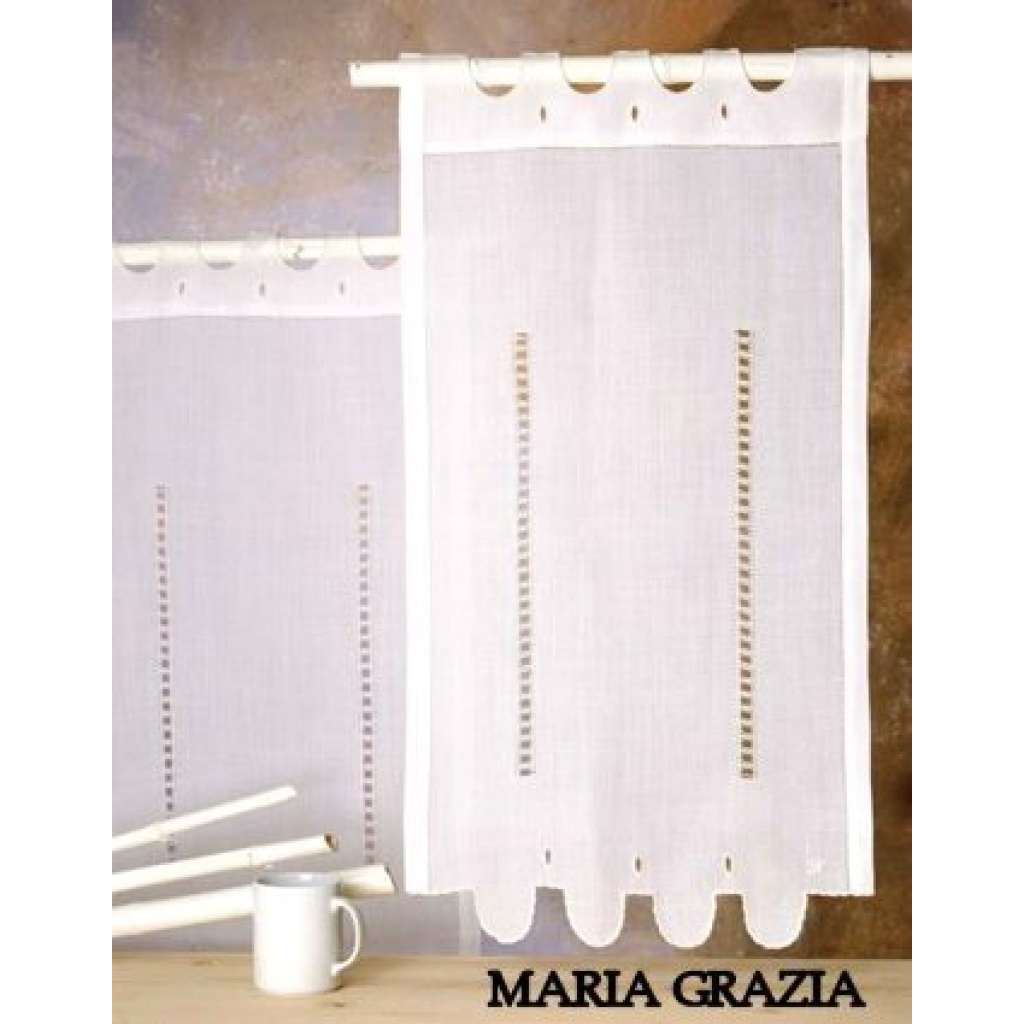 Tenda Tendone Tendaggio RICAMATI A MANO made in Italy  MARIA GRAZIA