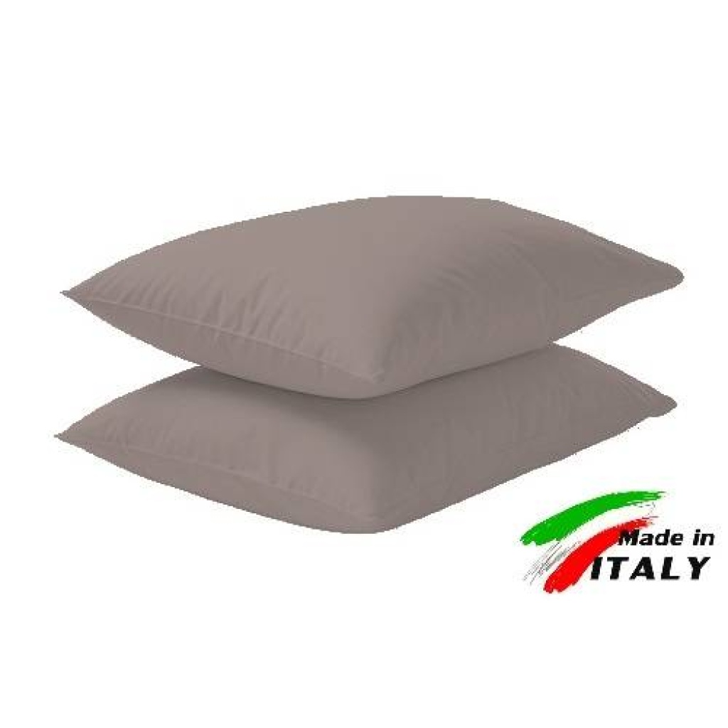 Tinta unita TORTORA lenzuola copripiumino federe per il tuo letto