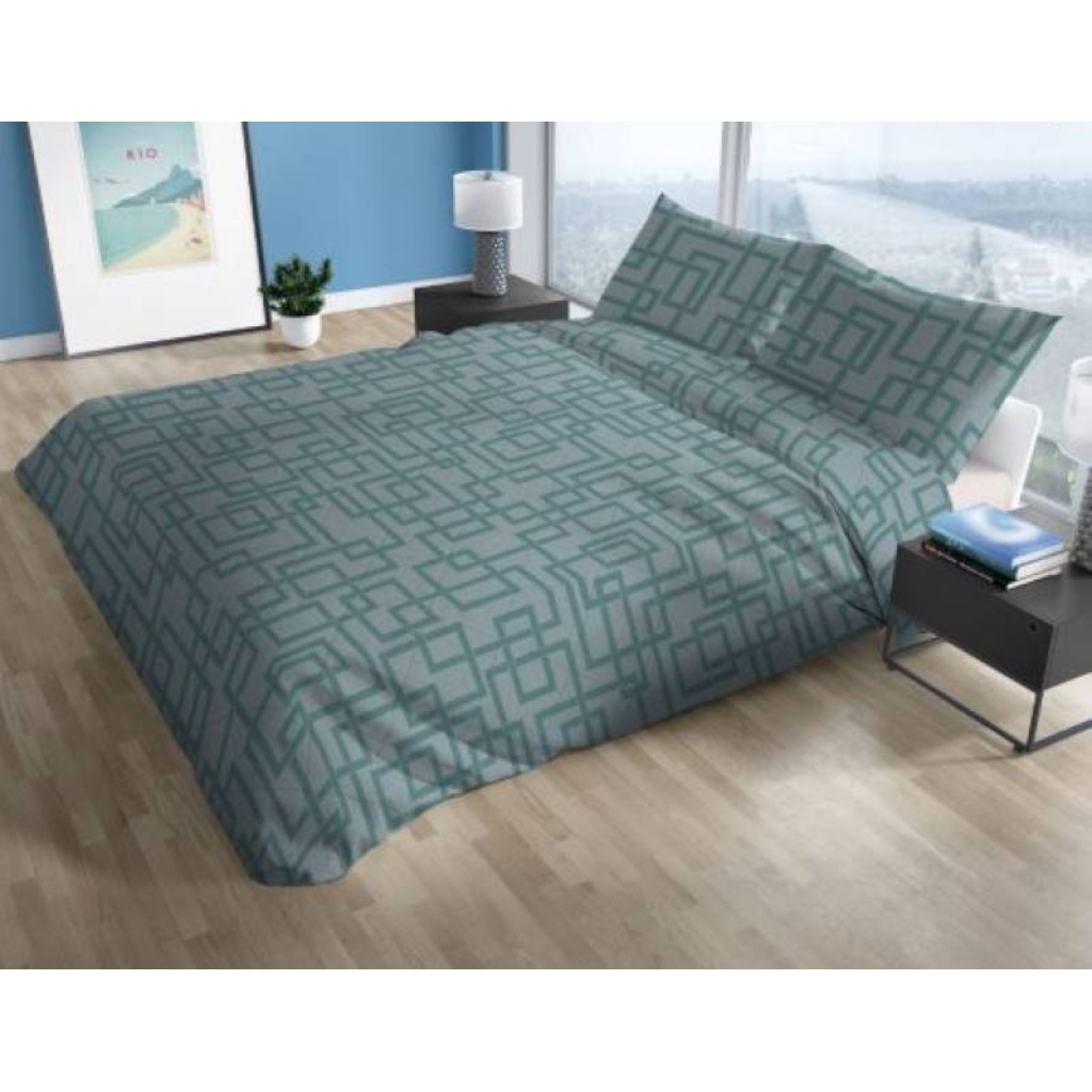 Trapuntino leggero Copriletto Primaverile Cotone Made in Italy dis Lab labirinto
